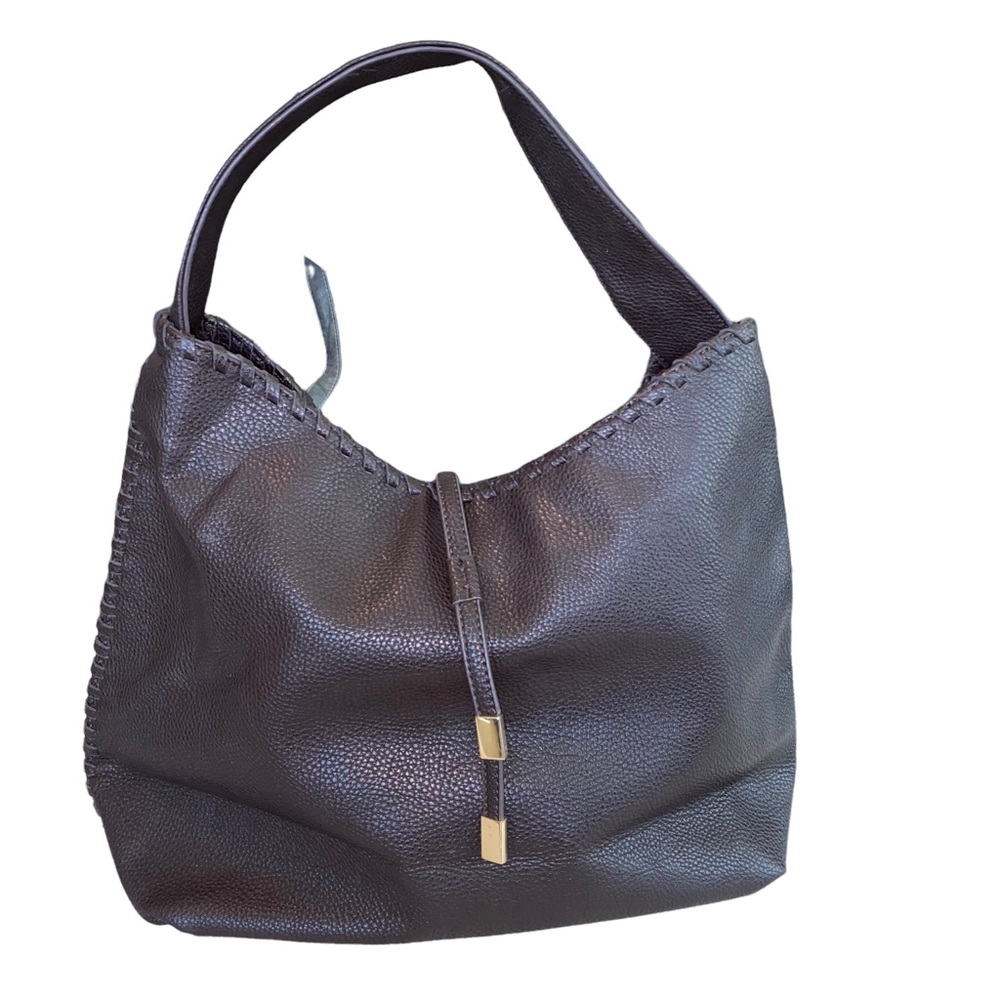 Gussaci Rich Brown Leather HOBO bag